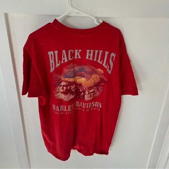 Harley Davidson Sturgis 2002 Men's XL Biker T-shirt - Picture 7 of 9